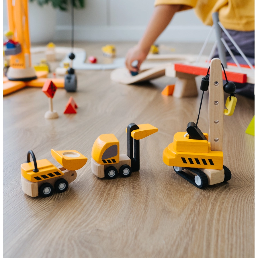 PlanToys Baustellenfahrzeuge