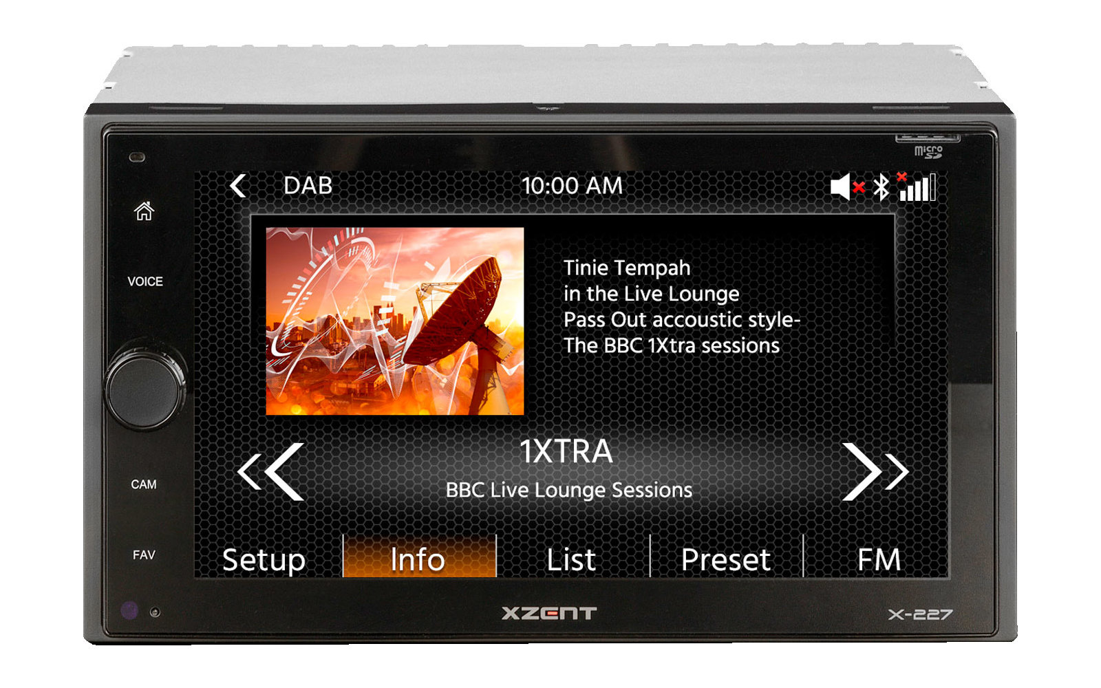 Xzent X-227 DAB+ Infotainmentsystem inkl. Apple CarPlay