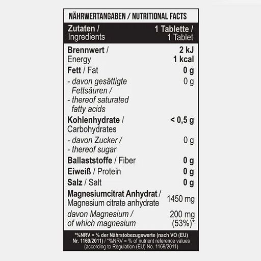 MST - Magnesium Citrat