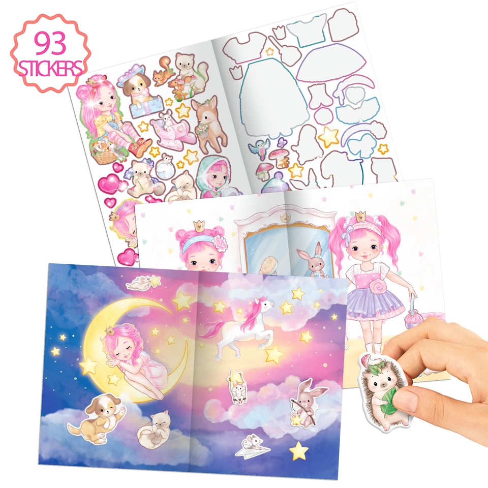 Princess Mimi Dress Me Up Puffy Stickersbog ( 0412491 )