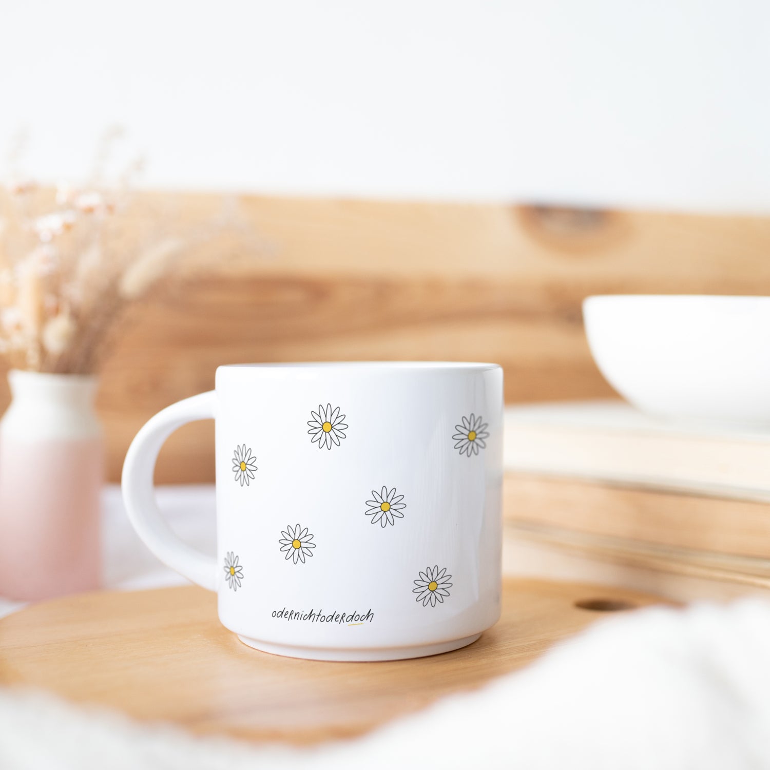 Jumbo-Tasse „Gänseblümchen
