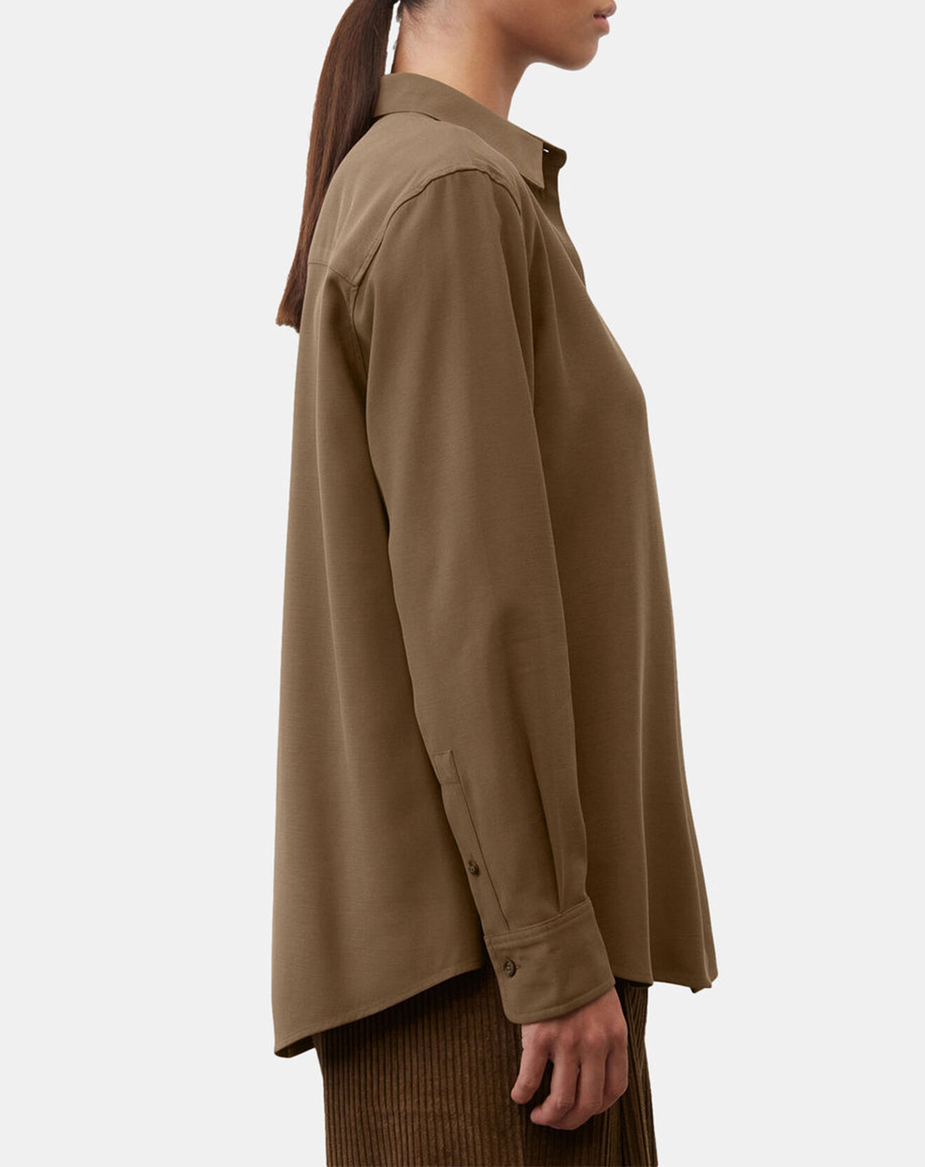 Marc O'Polo Chemise fluide marron