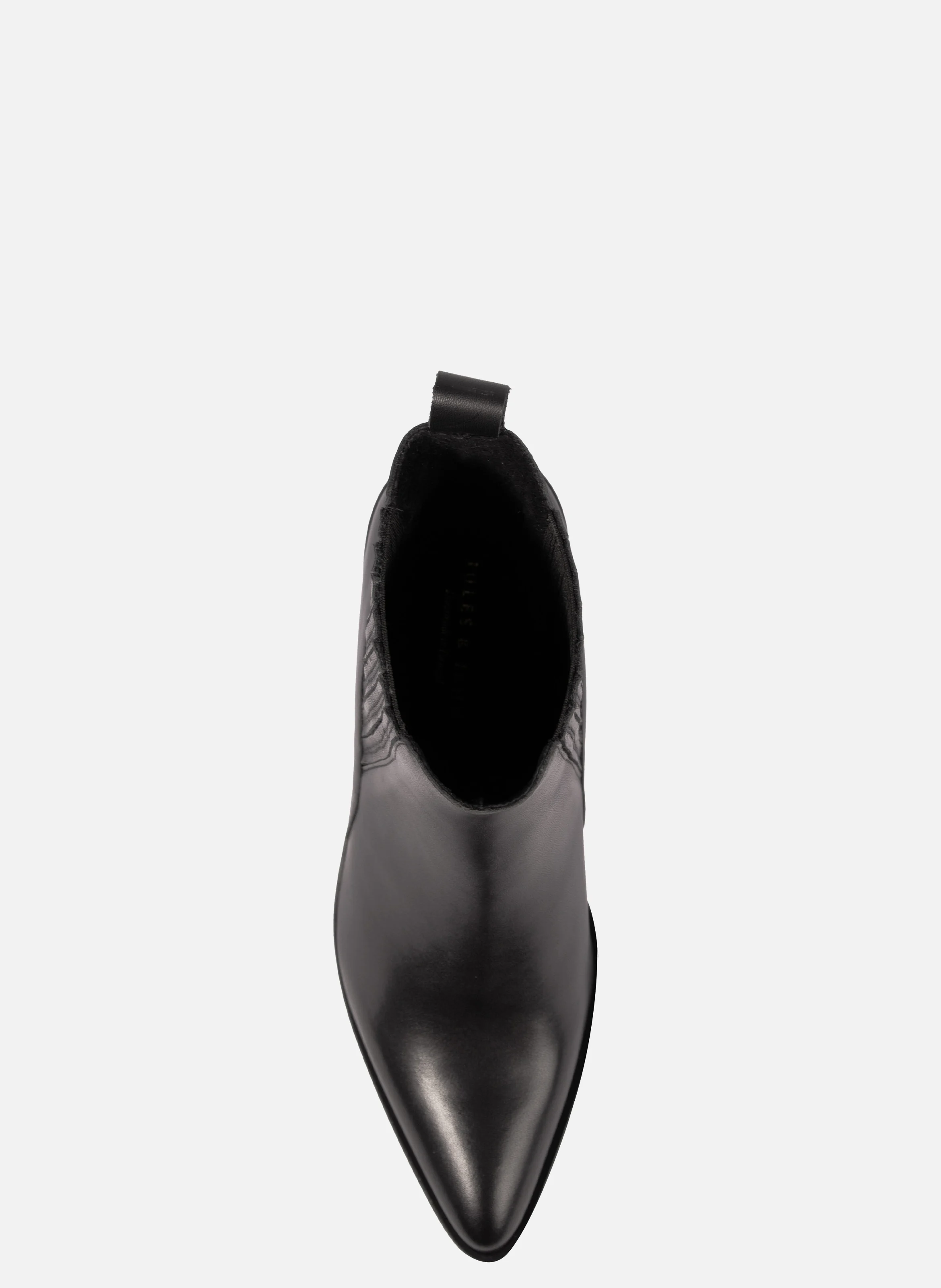 Bottines santiag cuir | Noir