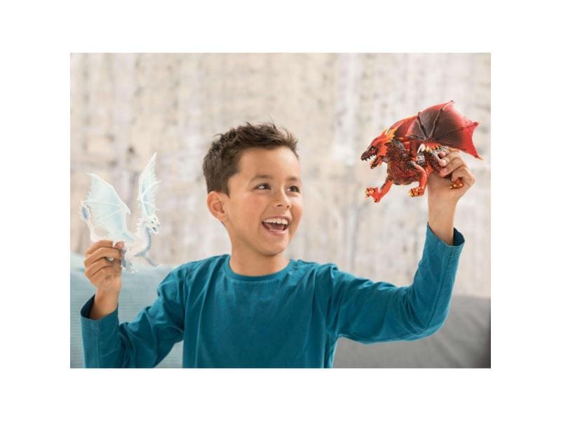 Schleich Spielzeugfigur Eldrador  Lavadrache Spielfigur – Kampf um die Superwaffe