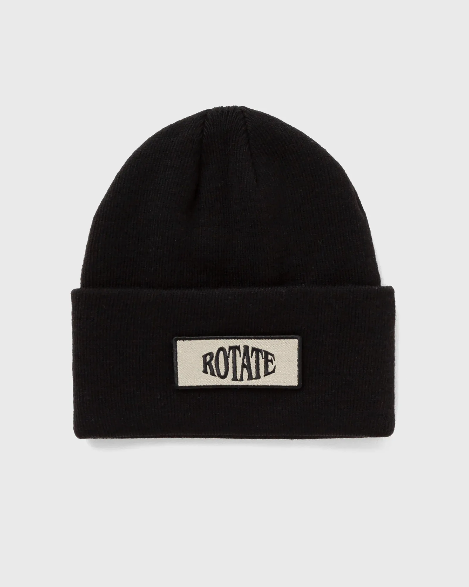 ROTATE Birger Christensen Knitted Beanie W. Patch