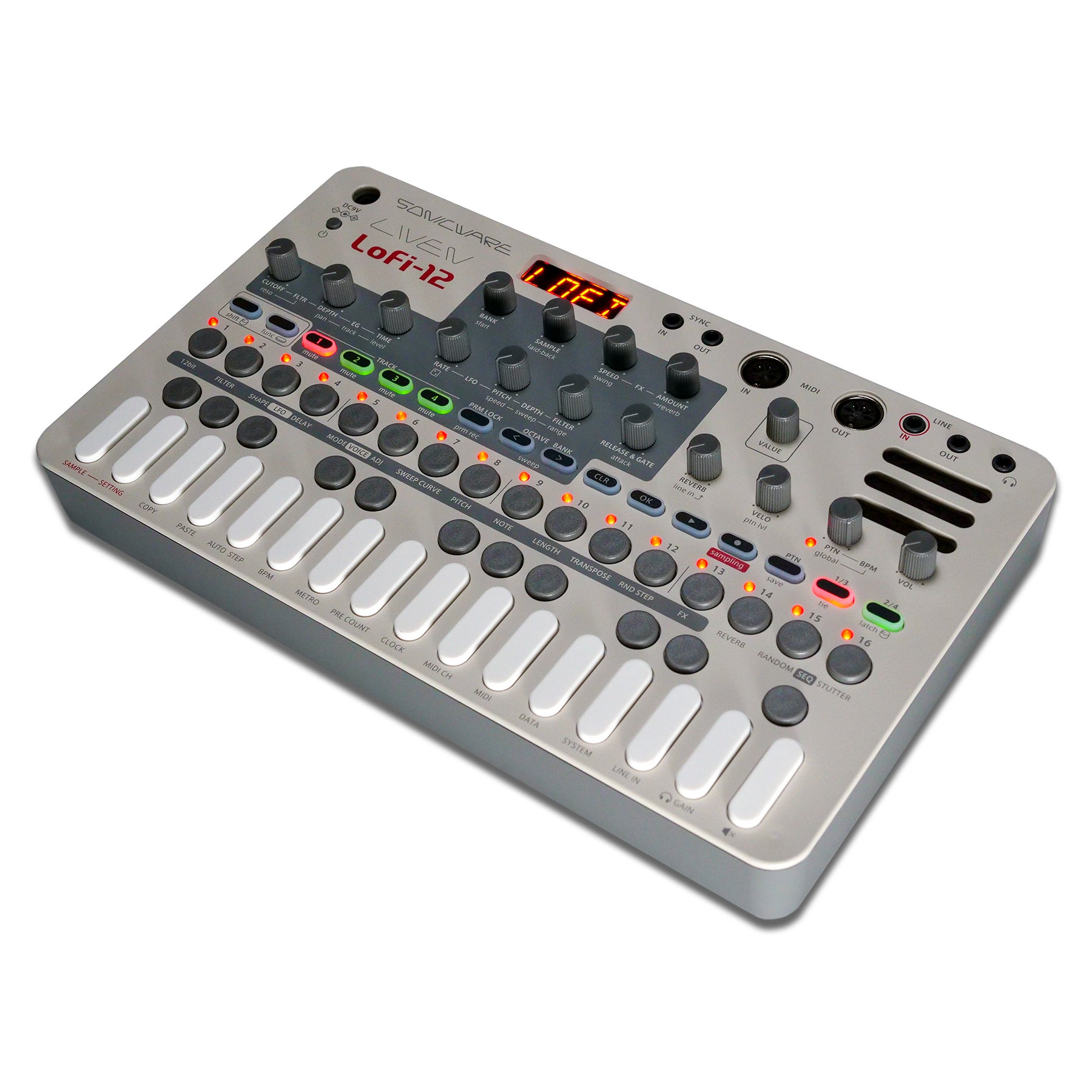 Sonicware LIVEN Lofi-12 groovebox