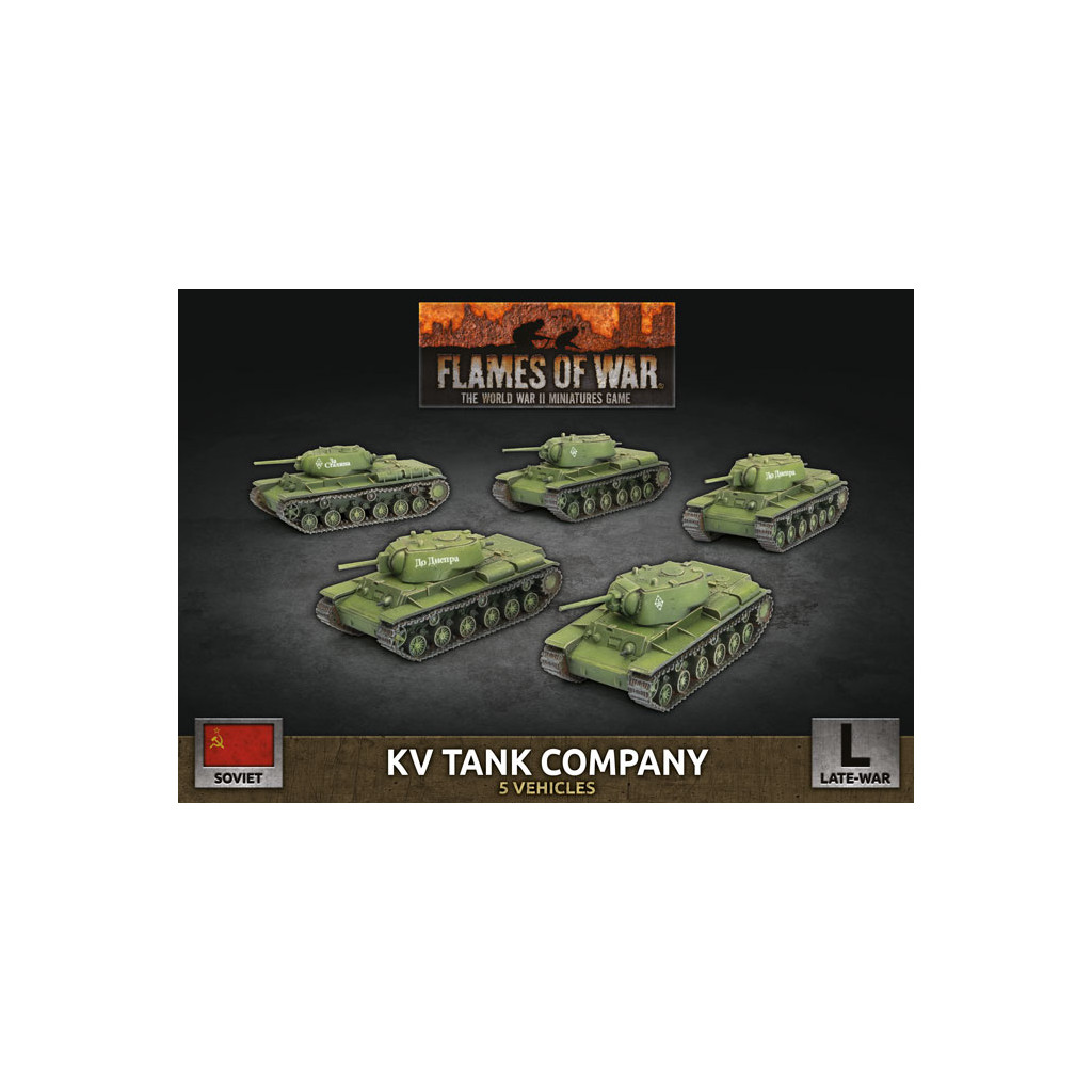 Flames of War - KV Tank Company