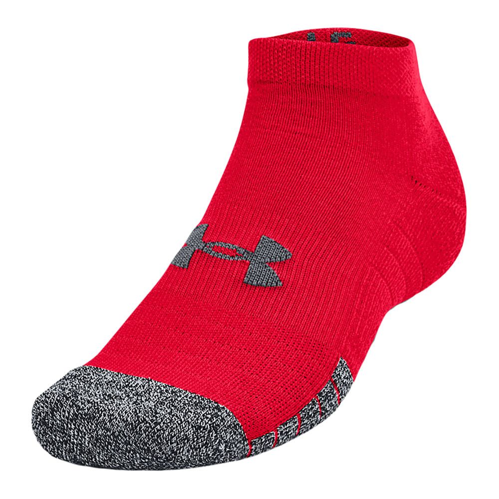 Under Armour HEATGEAR LOCUT - Chaussettes x3 rouge