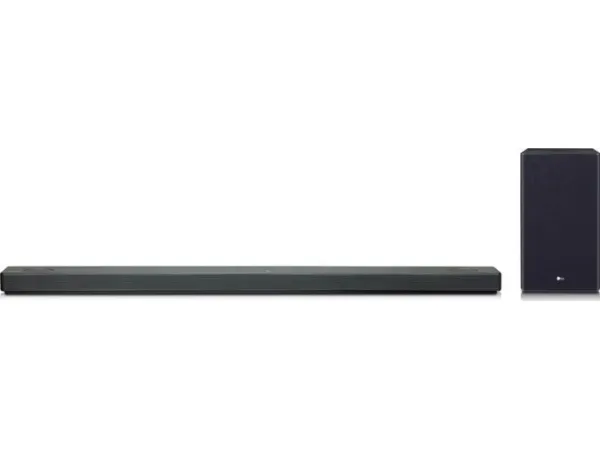 [OUTLET] - LG SL10YG - Lydbarsystem - til hjemmebiograf - 5.1.2-kanal - trådløs - Bluetooth, Wi-Fi - 570 Watt (Total)