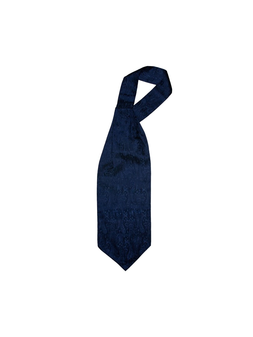 Ascots i silke Navy Blazer