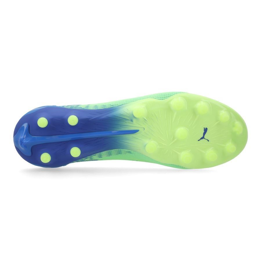 PUMA Ultra 5 Ultimate AG Lights Out - Fizzy Apple/Blanc/Bleu