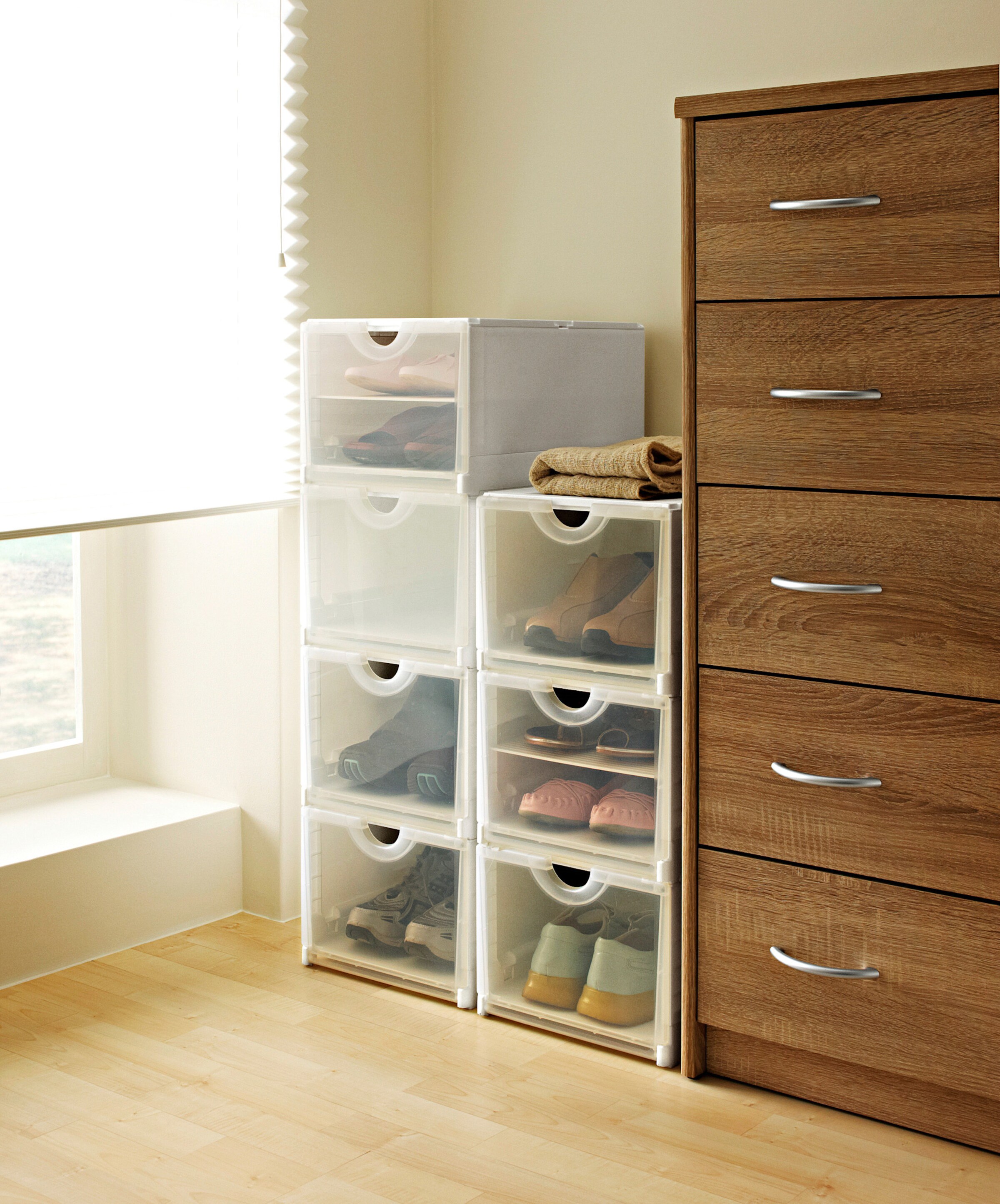 heine home Schuhbox in weiß