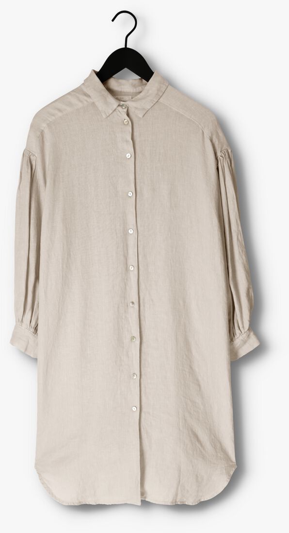 BY-BAR gebroken wit by-bar midi jurk sarah linen long dress