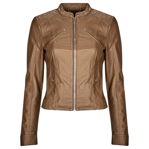 Vero Moda - VMFAVODONA COATED JACKET NOOS - Cognac