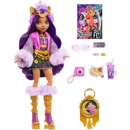 Mattel Monster High Monster Fest Clawdeen Wolf Puppe