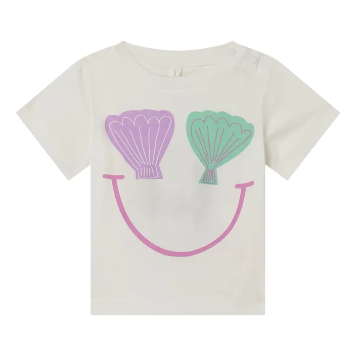 Stella McCartney Kids T-Shirt Coquillage Baby | Ecru