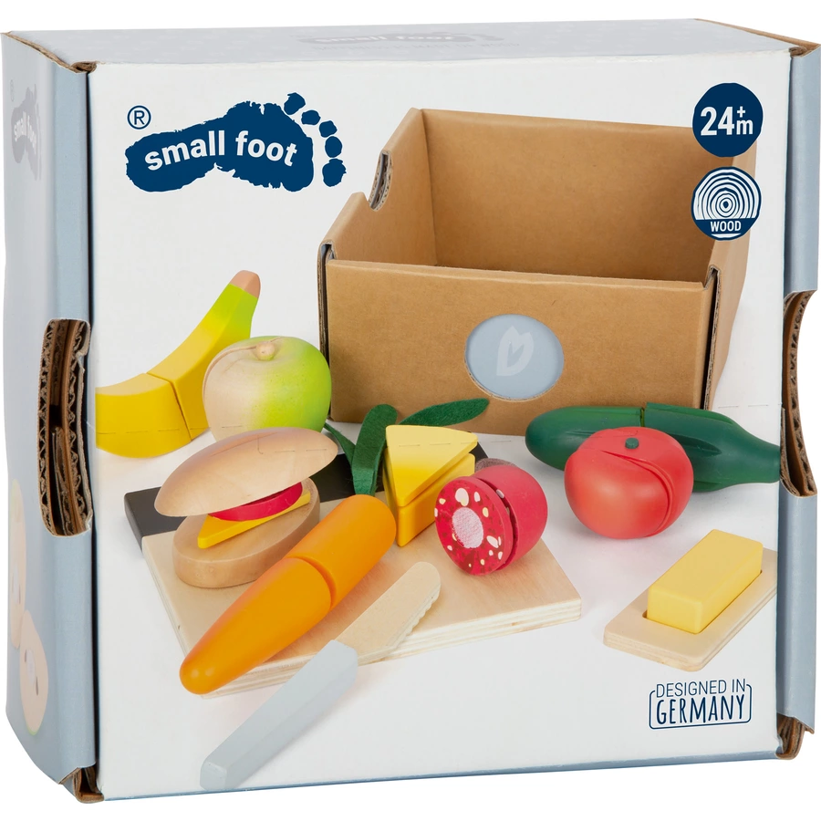 small foot® Schneide-Set Mittagessen „fresh