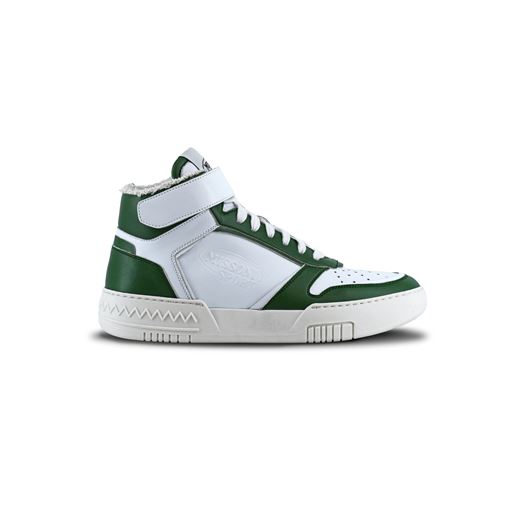 Missoni Basket New High Sneakers, Grøn/Hvid, 38
