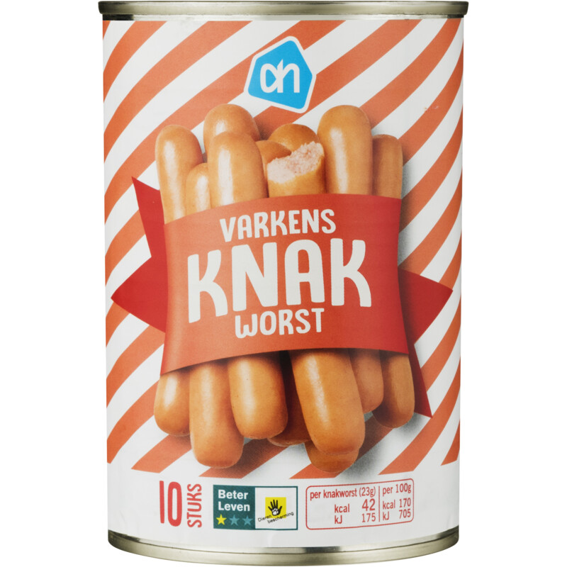 AH Varkens knakworst