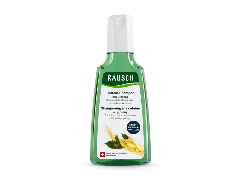 RAUSCH Coffein-Shampoo Ginseng 200 ml Belebendes Haarshampoo bei Haarausfall