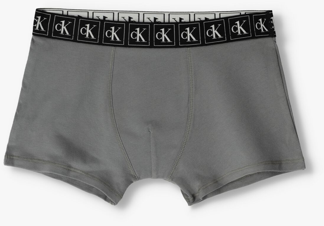 CALVIN KLEIN UNDERWEAR groene calvin klein underwear boxershort 2pk trunk