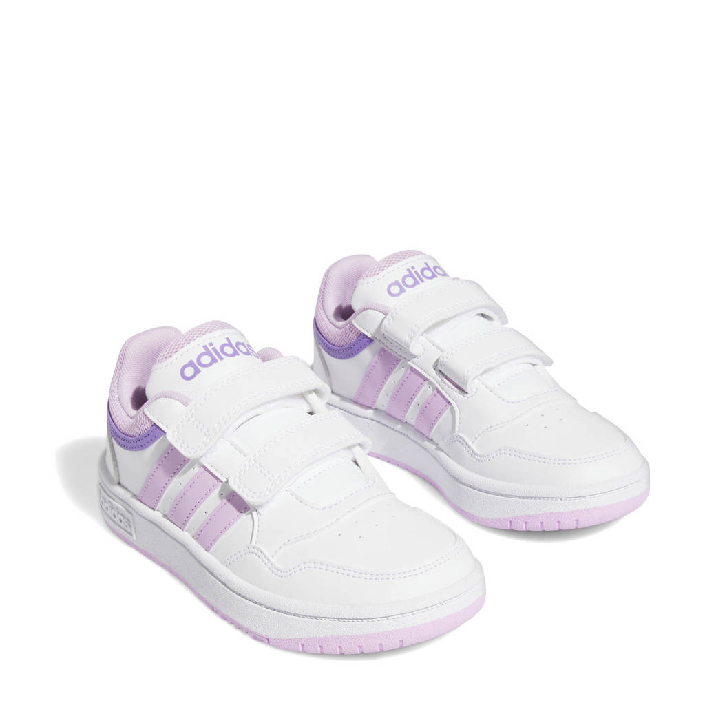 adidas Hoops 3.0 sneakers kobaltblauw/wit