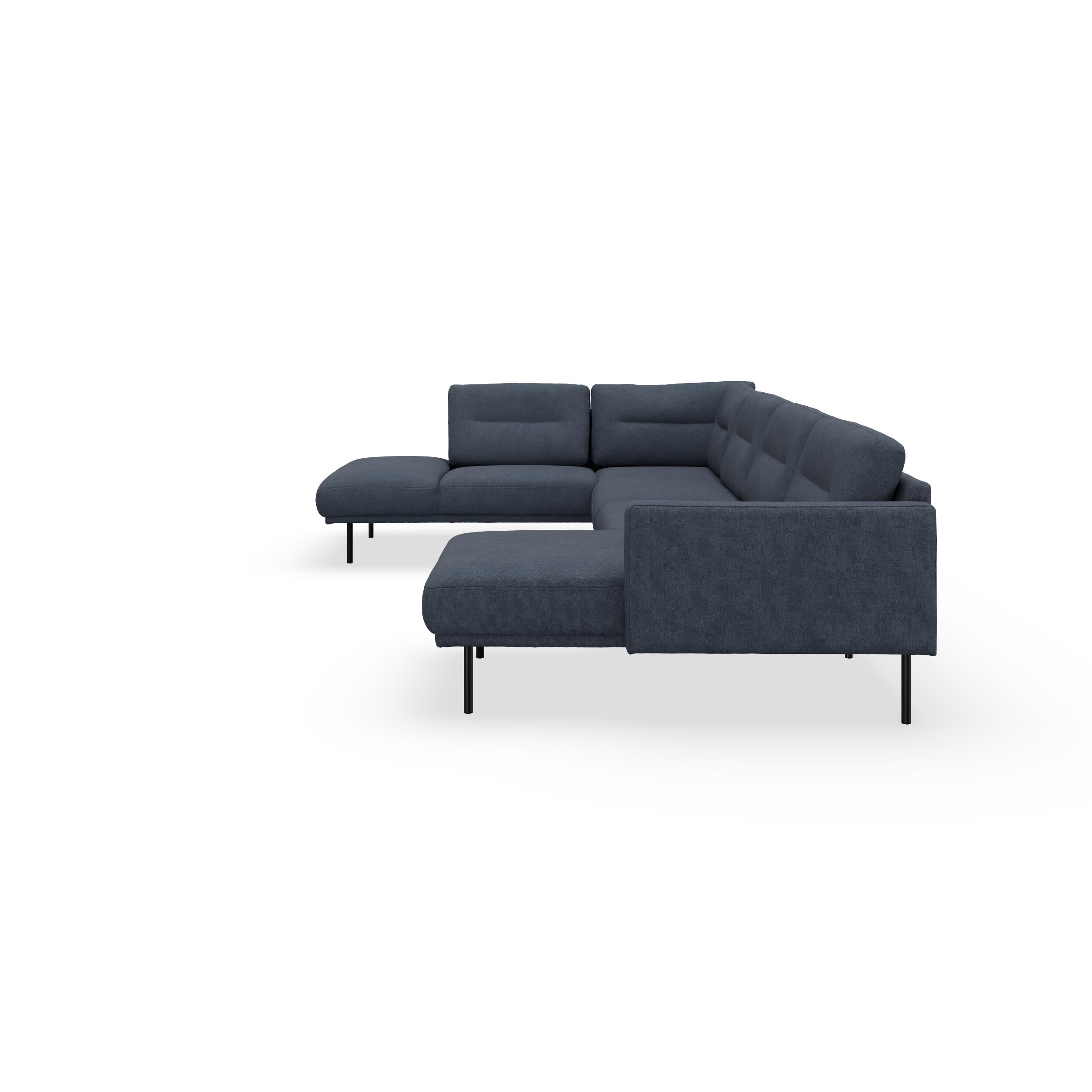 Larvik højrevendt hjørnesofa med chaiselong