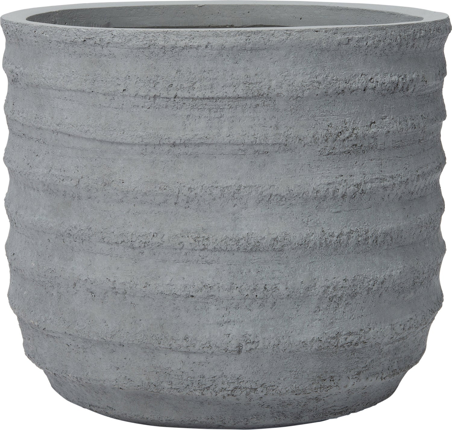 Intratuin bloempot Horizon grijs D 45 H 39 cm