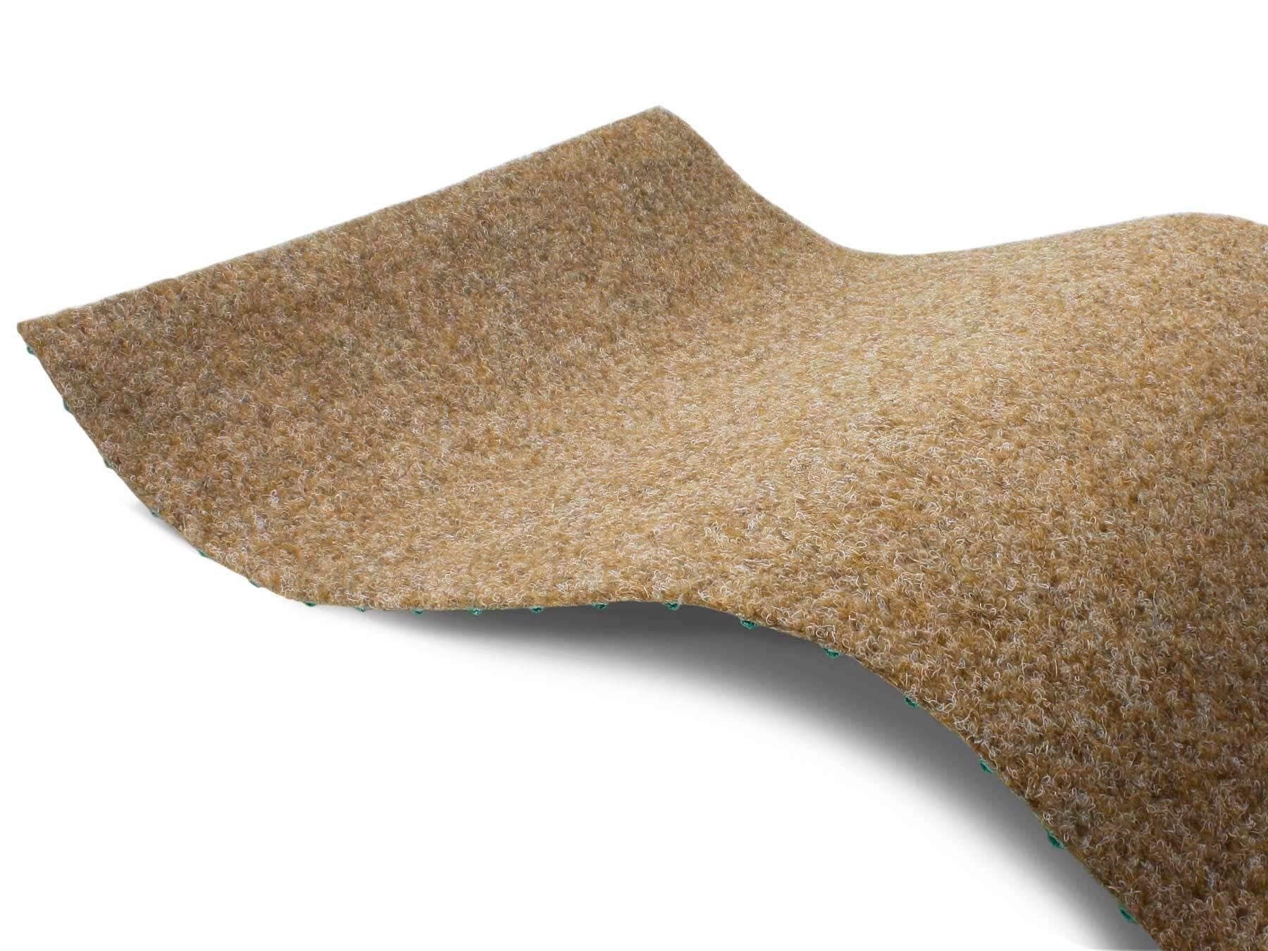 Primaflor-Ideen in Textil Kunstrasen »GREEN, Made in Netherlands« rechteckig 7,5 mm Höhe Rasenteppich, beige, mit Noppen