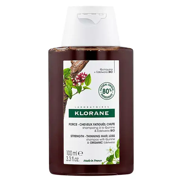 Shampoo Fortificante Klorane Quinine Edelweiss 100ml
