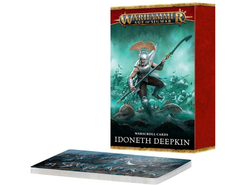 Games Workshop Warhammer Age of Sigmar – Warscroll Cards - Idoneth Deepkin ENGLISCh
