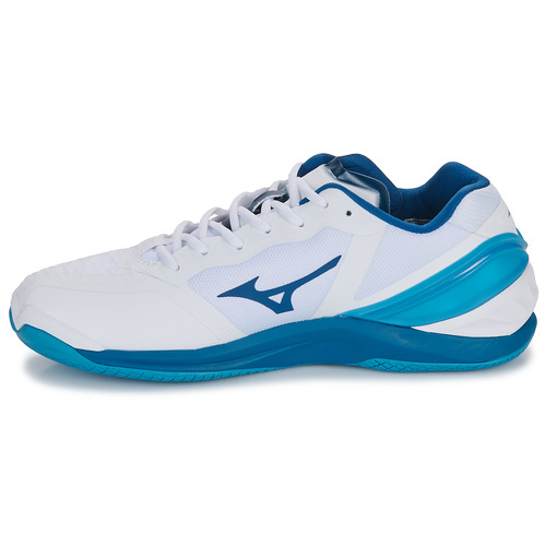 Mizuno - WAVE STEALTH NEO - Blanc / Bleu
