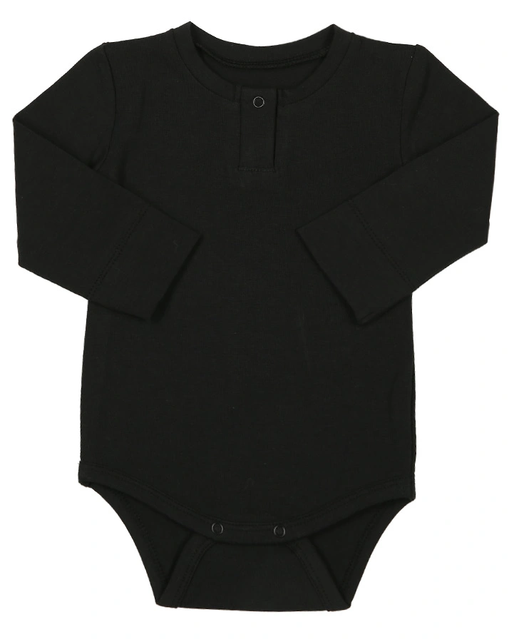 Langarm-Body ELEMENTAL UNI in schwarz