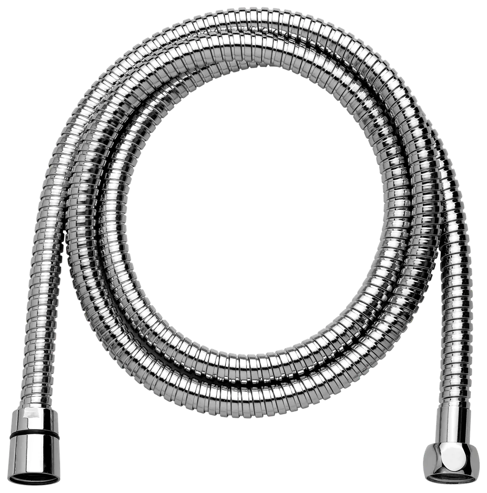 Bruseslange 150 cm - krom