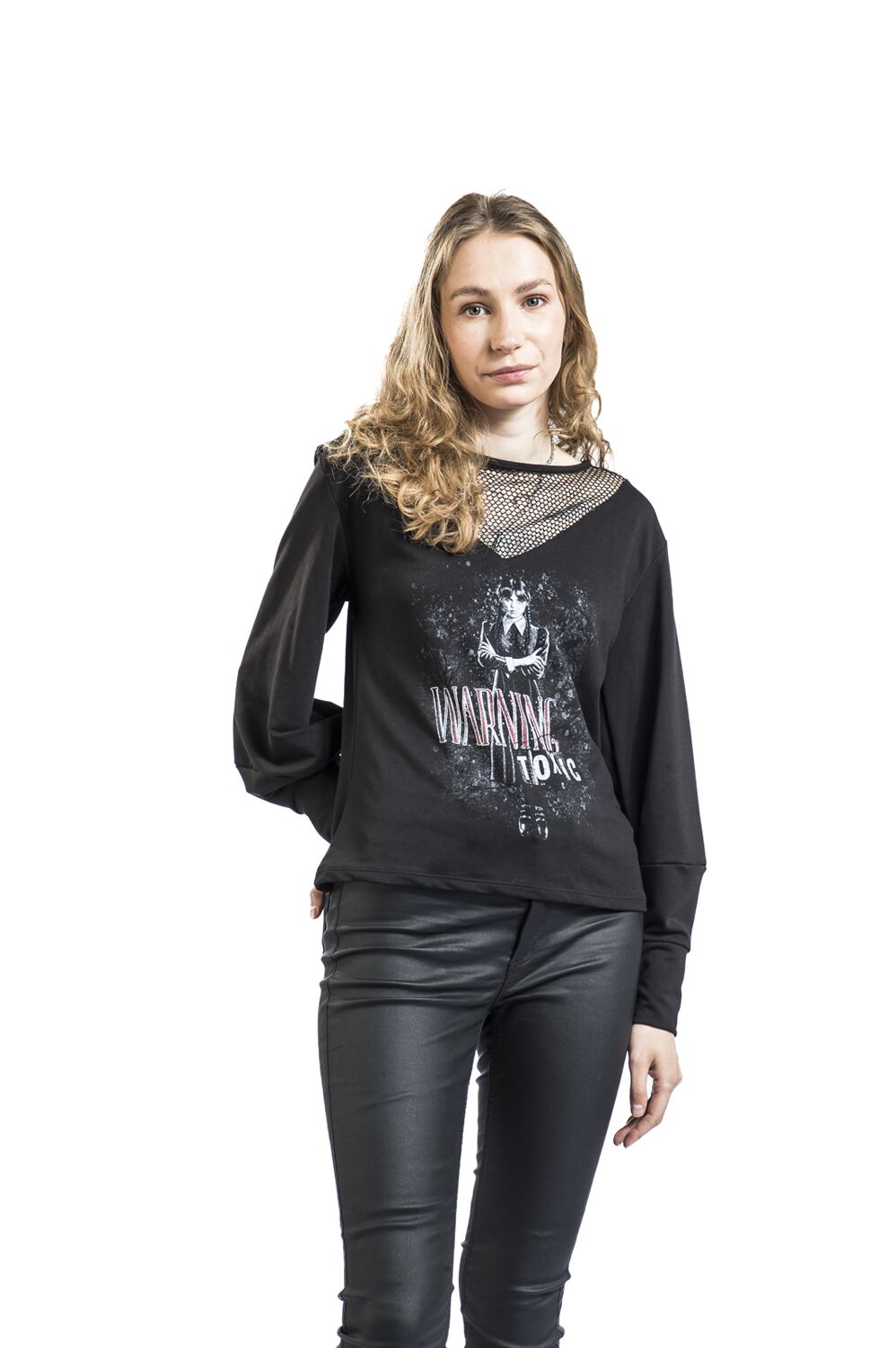 Warning - Toxic | Wednesday Sweat-shirt