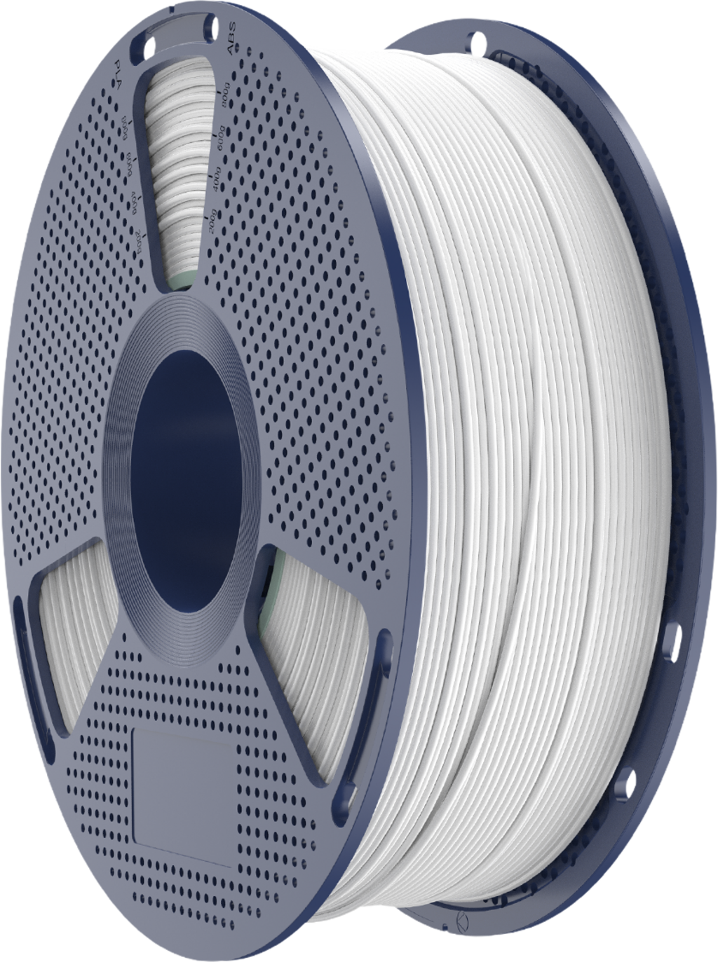 SUNLU  High-Speed ABS White, 1,75 mm / 1000 g    ABS Filament für High Speed Druck mit bis zu 350 mm/s in White