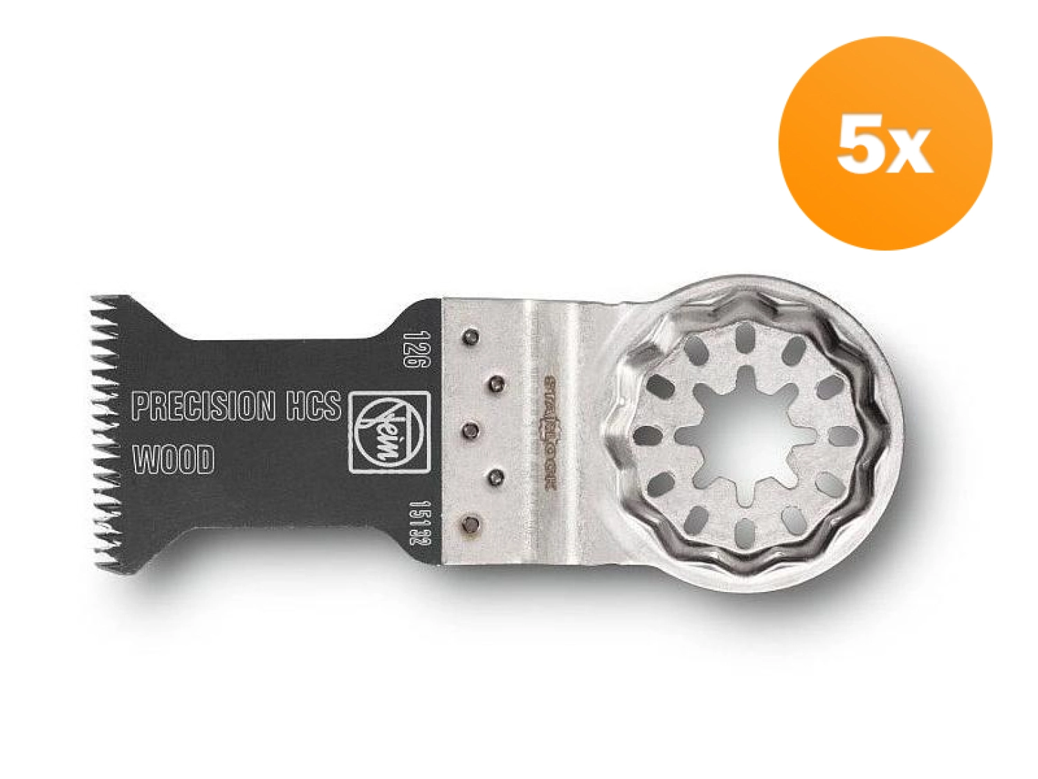 Fein 63502126230 E-Cut universeel zaagblad (5st) - SL - 50 x 35 mm (126)