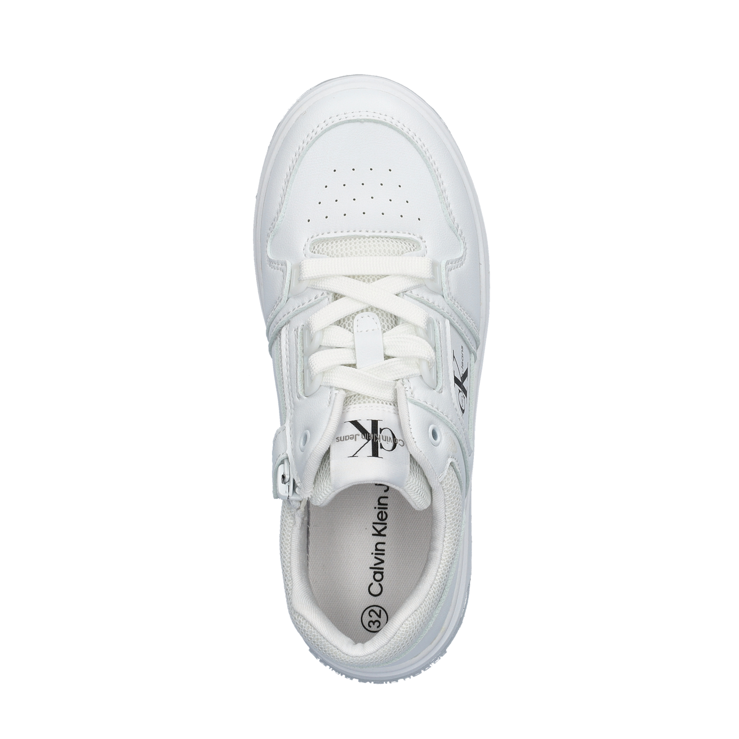 Calvin Klein Patty kids sneaker Calvin Klein Wit