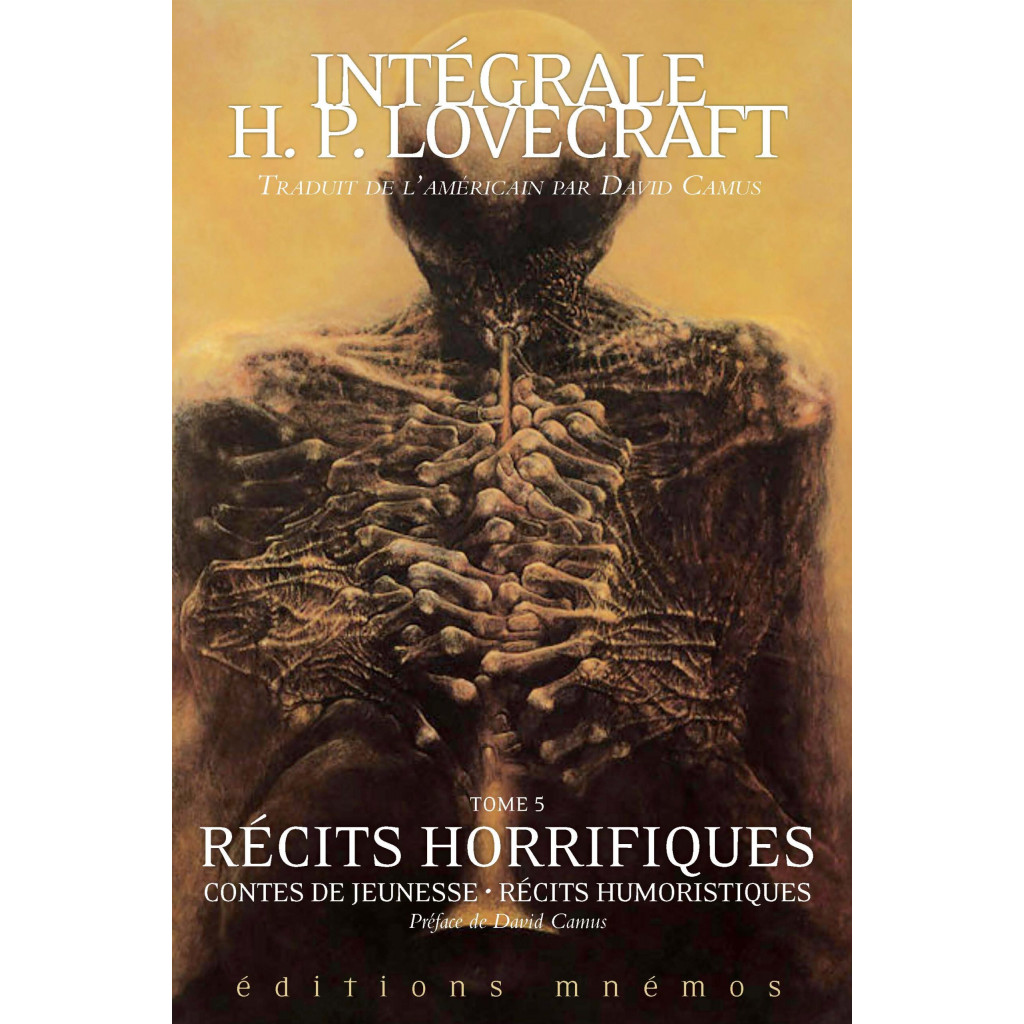 Intégrale Lovecraft, Tome 5 : Recits Horrifiques