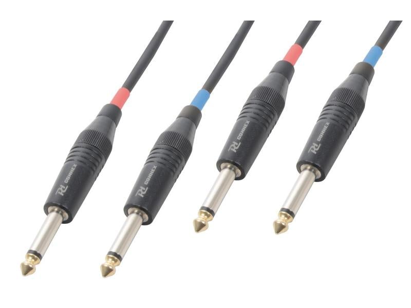 PD Connex CX72-5 Klinke 6.3 mm, male - Klinke 6.3 mm, male Audiokabel 2x 6.3 Klinke - 2x Klinke