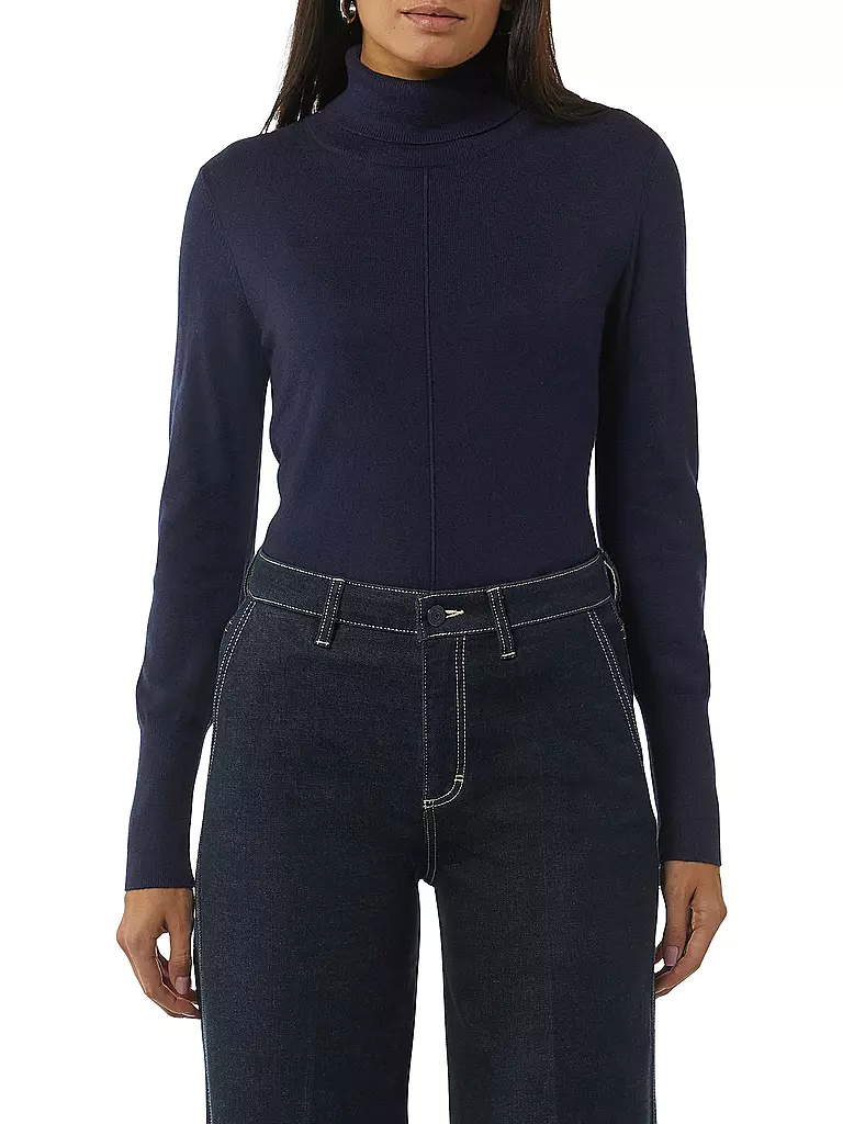 COMMA IDENTITY Strickpullover dunkelblau