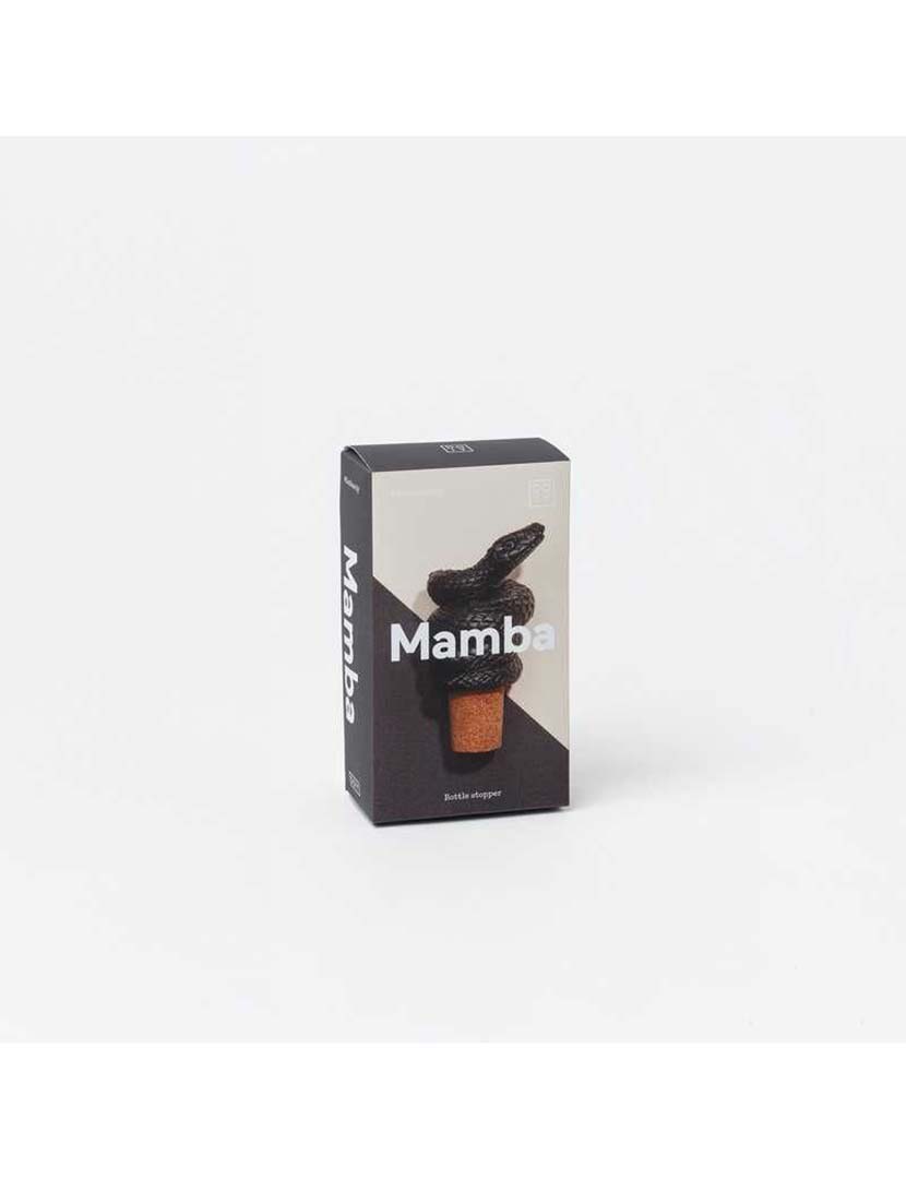 Mamba Black Bottle Stopper