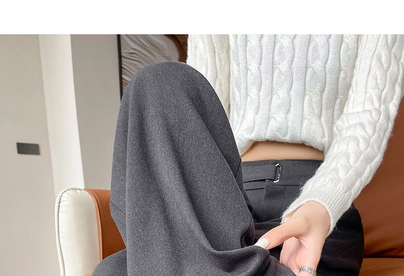 Ingrath - High Rise Plain Wide Leg Suit Pants (verschillende ontwerpen)