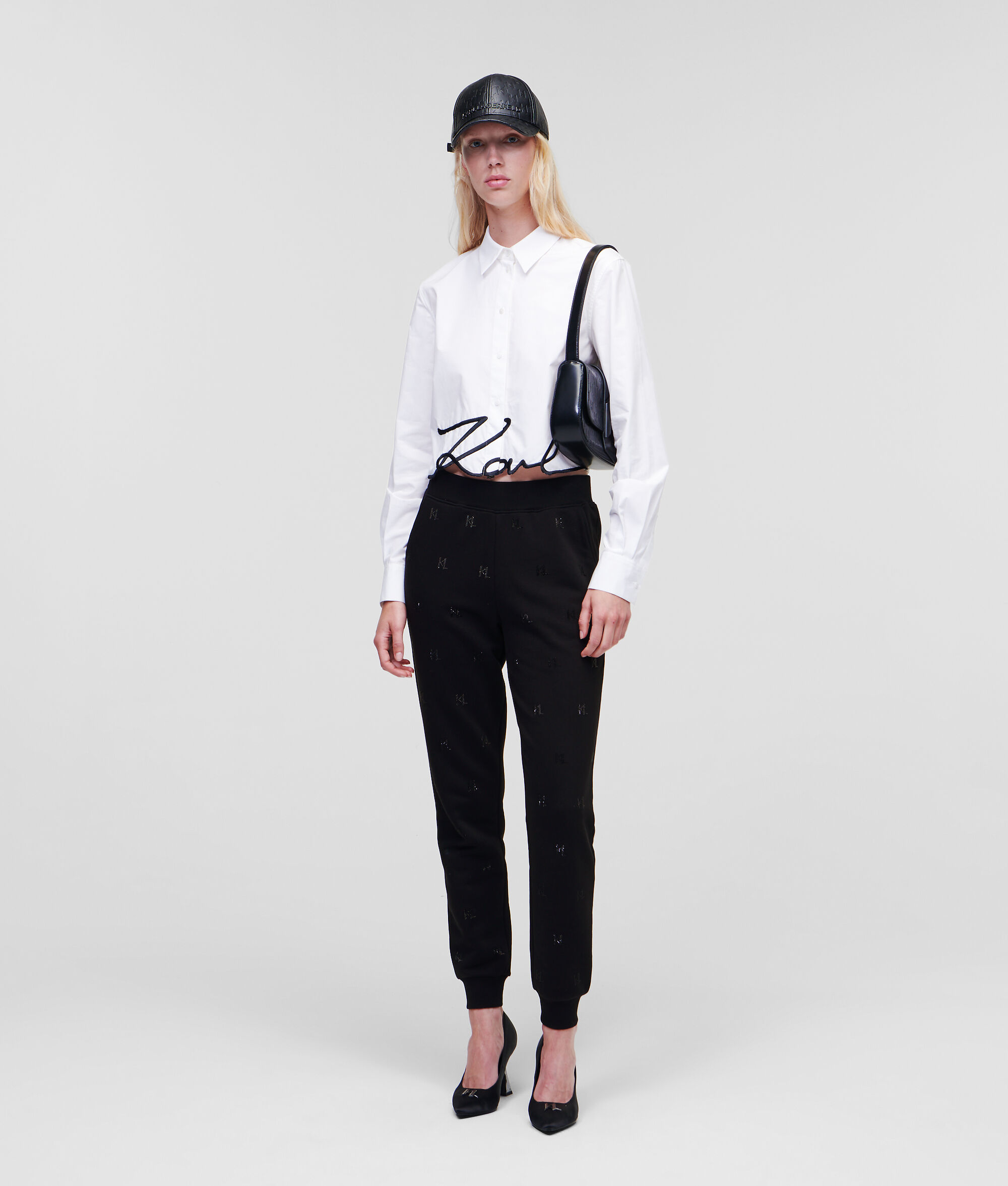 JOGGING KL MONOGRAM EN STRASS