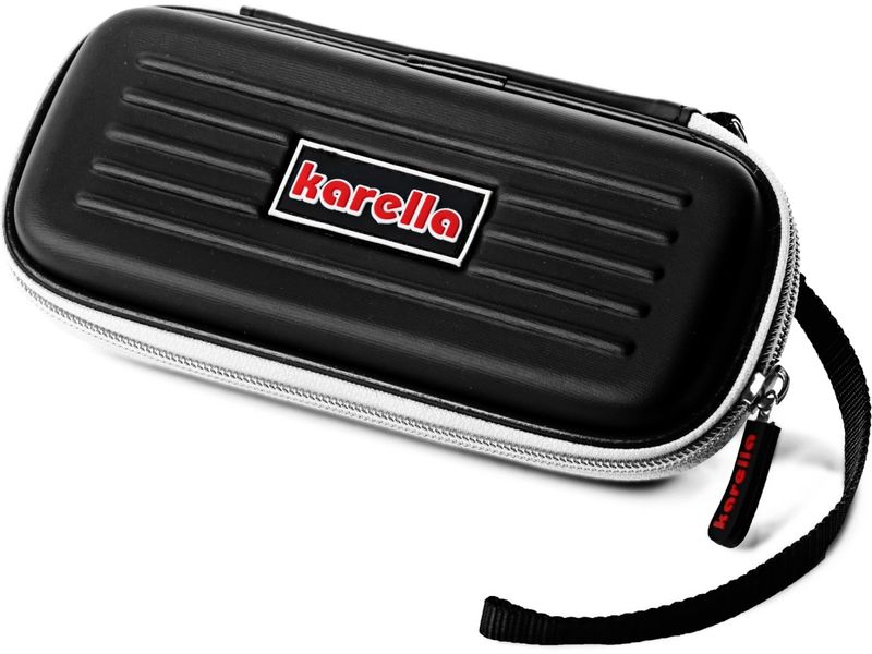 Karella Dartcase Schwarz Darttasche