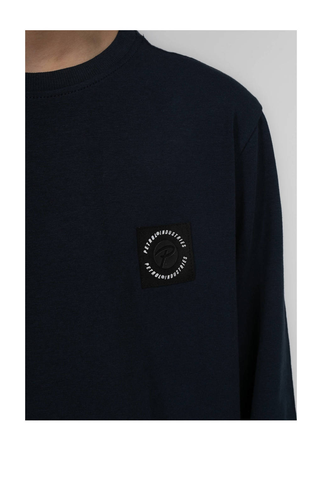Petrol Industries longsleeve donkerblauw