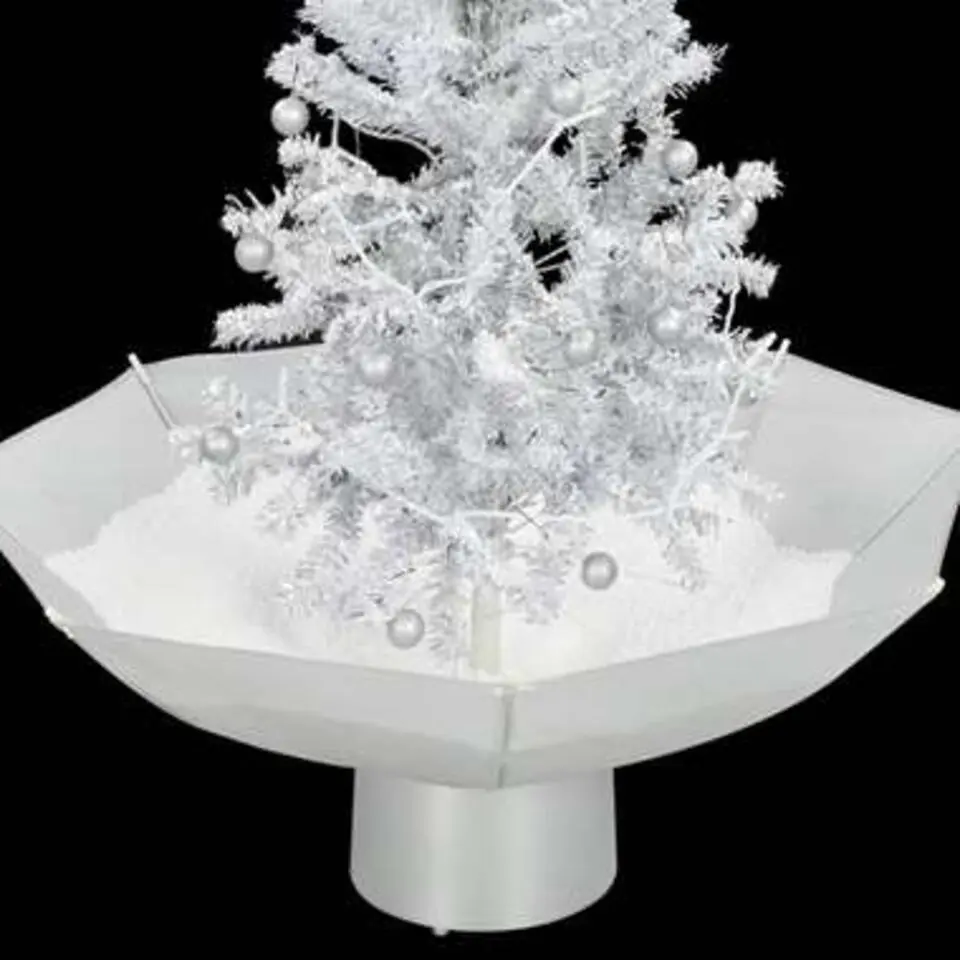 vidaXL - Sneeuwende Kerstboom - Wit - 75 x 60 cm