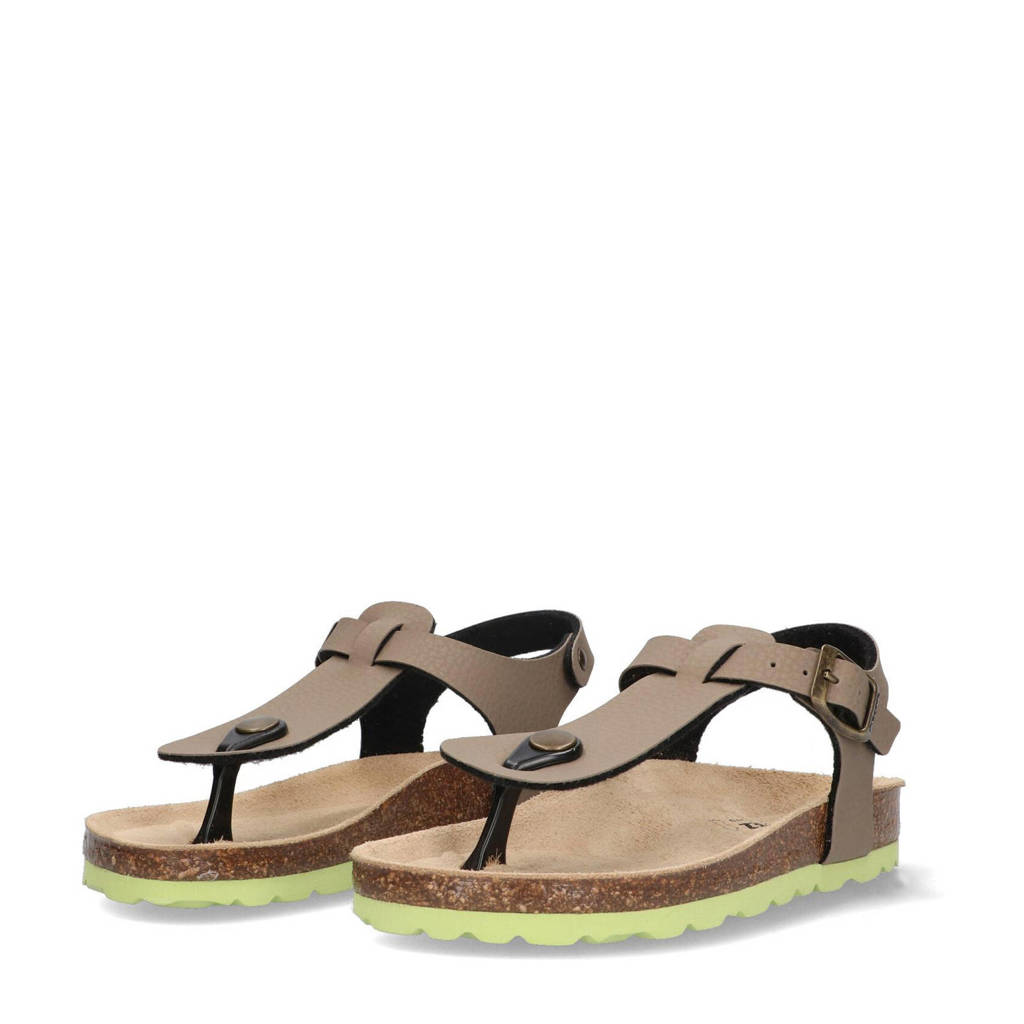 Braqeez Sammy Spainsandalen taupe