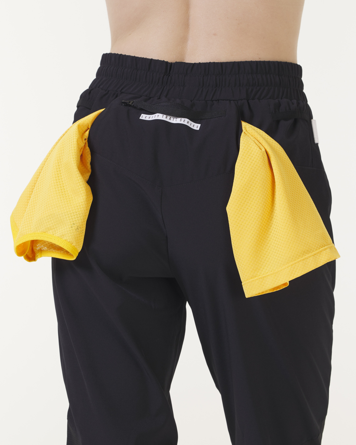 LEVITY Trail Running Pants Off Black
