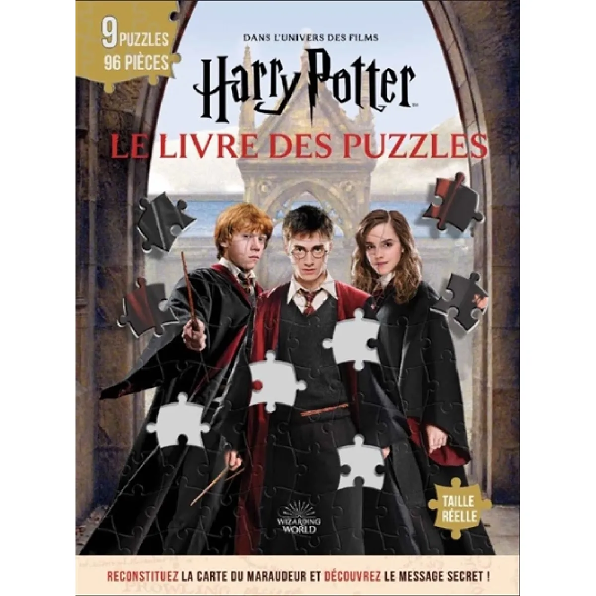 Harry Potter : le livre des puzzles : dans l'univers des films
